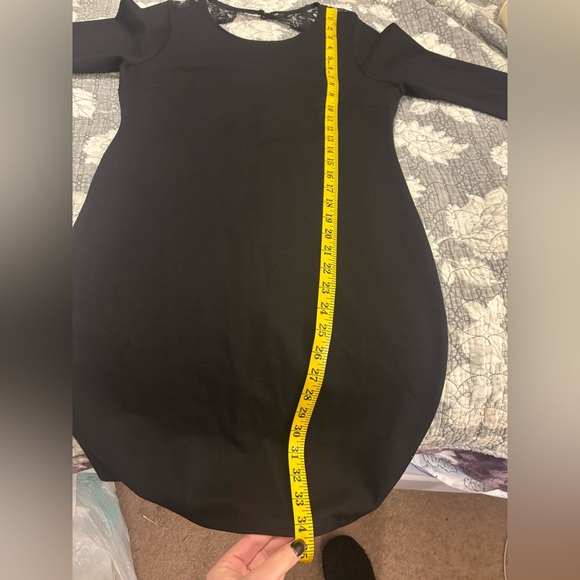 Lulu's Black Backless Lace Dress - Picture 10 of 12